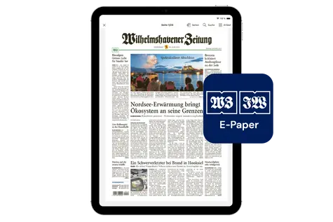 Tablet mit der E-Paper-App