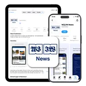 Smartphone und Tablet - WZ/JW News-App im Play Store